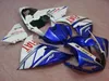 Injection mold free customize fairing kit for Yamaha YZF R1 09 10 11-14 white blue fairings set YZF R1 2009-2014 OY14