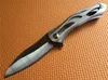 Medford M2 BM 3300 ALEX Flipper Klappmesser D2 59HRC satinierter Klingenstahl, rostfreier Griff mit CNC-Finish