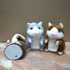 Ryska Talking Hamster Plush Toy Cute Speak Sound Record Hamster Pet Talking Record Mouse Plush Kids Toy 15cm med Retail Box DHT48