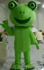 100% image physique grenouille mascotte Costume de taille adulte de la taille de dessin animé Carnival Party Party Suit Fancy Dishy