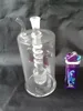 A-012高さBongglass Klein Recycler Oil Rigs Water Pipe Shower Head Perc Bong Glass Pipes Hookahs  -  Magpie