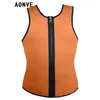 Afslanken Riem Buik Mannen Body Shaper Man Taille Trainer Afslanken Vest Shirt Ultra Zweet Neopreen Thermo Body Shaper Plus Size