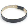 whole 100 strips 8mm wide 21cm length PU Leather snake skin wristband bracelet fit for 8mm diy slide charms272y