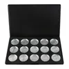 Empty Eyeshadow Professional Make Up Pigment Aluminum Palette Pans Case Makeup DIY 15 Grid Beauty Tools