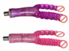 Double Dildos Masturbator Double Head Realistic Dildo Vaginal and Anal Pleasure Sex Machine Attachments Adult Products7602816