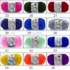 Knitting Yarn Chic Soft Cotton Bamboo Crochet Knitting Baby Knit Wool Yarn New Chunky Hand Woven Colors Knitting Scores Wool Yarn
