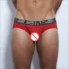 new brand men's cotton briefs low waist underwear High quanlity underpants gay short pants underpants for male tight