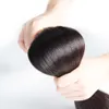 ブラジルのストレートヘア未処理マレーシア人人間の髪織り束マレーシアのヘアエクステンション3ピースロットナチュラルブラックは染めることができます