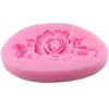 3D Rose Flower Cake Silicone Mold Fondant Cake Decorating Chocolate Candy Molds Resin Clay Soap Mould Kitchen Baking Cake Tools299A