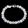 YHAMNI New Charm Bangles for Women Fashion 100% 925 Sterling Silve European Beads Women Bracelets Jewelry SPCH084