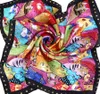 50 cm carré foulard en soie foulards en soie foulard foulard femmes fille enfants 20 pcs/lot #1890