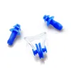 10 Set X Set da nuoto in morbido silicone impermeabile Clip per naso con tappi per le orecchie Tappi per le orecchie con scatola Colori assortiti50549027609339