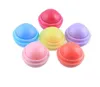 Cute Round Ball 3D Lip Balm Fruit Flavor Mouth Beauty Natural Moisturizing Lips Care Balms Lipstick