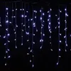 أضواء عيد الميلاد زخرفة في الهواء الطلق سلسلة الضوء 5M DROOP 0.4-0.6M الستار الستار سلاسل Icicle أضواء سنة جديدة حفل زفاف الإضاءة إضاءة إضاءة