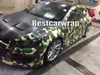 Large Frost Camo VINYL Full Car Wrapping Camouflage Foil Stickers with Camo truck covering foil with air free size 1.52 x 30m/Roll