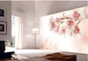 Blume Hintergrund Wanddekoration Malerei Wand 3D Wallpaper 3D-Tapeten für tv Hintergrund