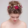 Очаровательные аксессуары для украшения Rhinestion Crystal Flower Wedding Crown Высокое качество Япония и Южная Корея Художественные короны для новобрачных