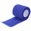 50 Offhigh -kvalitet 25mm Självhäftande bandage Grip Tejp Nonwoven Tyg för naglar Tatuering Sportskydd Grip Elastics 24st 6072902