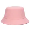 가을 가을 젤리 색상 어부 여성 남성 거리 DIY 휴대용 양동이 모자 야외 트렌드 비치 여행 Sunhat Unisex GH-97