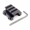 Taktisk 3Slot 20mm Weaver Picatinny Rail Rifle Scope Sight Riser Mounts Jaktpistol Ficklampa Mount Base Tillbehör