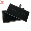 Whole 10Pcs Men's Black Cufflink Box Classicia Jewelry Gift Box Brand Cufflink Package Cases Box 8x4x3cm 251N