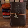 1 Teile/satz Neue Tagebuch Notebook Vintage Piraten Hinweis Buch Austauschbare Reisenden Notizblock Buch Leder Abdeckung Blank Notebook