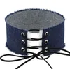 Brand new Retro Wooled Belt Blanket Blanket Necklace Necklace Collar WFN232 (with chain) mix order 20 pieces a lot