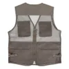 Wholesale- Men multi pocket vest Men's Mesh Clothing sleeveless jacket Soild waistcoat Men journalist vest Reporter Breathable 5XL