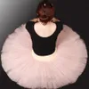 Pfannkuchen-Ballett-Tutu für Erwachsene, Übungs-Tutu-Rock, Halb-Tutu für Kinder, LD0002S, Halb-Tutu für Erwachsene, Pink277I