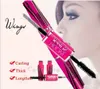 Whole4D double slider Make Up eyelash mascaras lengthening thick waterproof curling make up eyes mascara FIBER LASHES MASCARA8533589