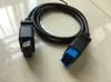 OBD2 Interface do cabo diagnóstico OBD II OBD2 Conector de 16 pinos 16pin a 16pin para BMW ICOM