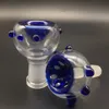 Tigelas de Vidro de alta qualidade Masculino Feminino 14.4mm 18.8mm Tigelas De Vidro para Bongos de Óleo Plataformas De Vidro bubbler Pipeswholesale