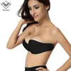 BRALETTE STRAPLESS BACKLESS BRA INVISIBLE BRAS FÖR DRESS LIFE SILICONE BRA Brassiere Sexig Kvinnor Padded Bras stängning A B C D