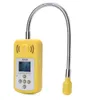 Freeshiping Draagbare Gas Analyzer Professionele Brandbare Gasdetector Gas Leklocatie Bepaal Tester met LCD-scherm Geluidslichtalarm