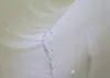 Настоящее изображение Bling Bling бисер двухслойная фата роскошная высококачественная длинная свадебная фата с расческой