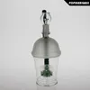 Saml Headhammer Bong Hookahs Sandblästrad Starbuck Cup Rökning Vattenrör Glasdiffusion Oil Rig Gemensstorlek 14.4mm pg5037