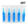 Disposable Tattoo Tips blue Color 3RT Round tips pre-sterilized Nozzle Tip For 3RL 3RS Tattoo needles 100pcs/lot