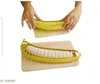 Macedonia di frutta spaccalegna creativo taglierina di banane taglierina di banane affettatrice di banane