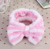 Brand new Flannel headdress beauty bow knot sports wash headband hair band hair band DMTG027 mix order