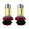 2pcs H8 LED Car Fog Light 75W High Power Head Tail Driving Bulb lamp Source Headlight lamp Xenon White 12V8532633