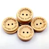 wholesale wooden heart buttons