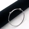 5pcs lOT Adjustable Bangle Bracelet Thin 1.6mm THICK Expandable Bracelets, Bulk Stainless Steel Jewelry Making Supplies 65MM High quality