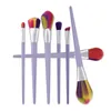 7pcs Diamond Makeup Brush Sets Eyeshadow Foundation Face Powder Cosmetics Beauty Tools Rainbow Mermaid Make up Brushes Kits