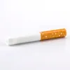 Smoking Accessories Ceramic Cigaratte Hitters Yellow Filter Color Cigarette Shaped Tobacco Pipe Ceramic Design Easy To Use And Clean Retail MP119