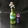 Il nuovo narghilè Coke Sprite ﾠ, accessori per bong in vetro all'ingrosso, fumo per pipa ad acqua, spedizione gratuita