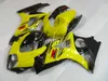 Kit di carenatura parti moto di alta qualità per Suzuki GSXR1000 07 08 Giallo Black Fairings Set GSXR 1000 2007 2008 OY15