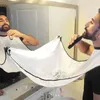 1 Pc Professional Beard Shaving Cape Men Facial Hair Beard Trimming Gather Cloth Apron 2 Colors Could Be Chosen