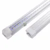 4ft 5ft 6ft 8ft led t8 tubes light V shaped led tubes for cooler door lighting integrated led Fluorescent light ac 85-265v