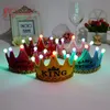 Birthday party hat cap cap party headdress crown prince and Princess Baby Children Birthday Hat