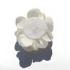 Freies Verschiffen 5cm 24pcs / lot künstliches Gewebe brannte Rand Blume mit Perlen-Hochzeits-Dekorations-Haar-Zusätzen